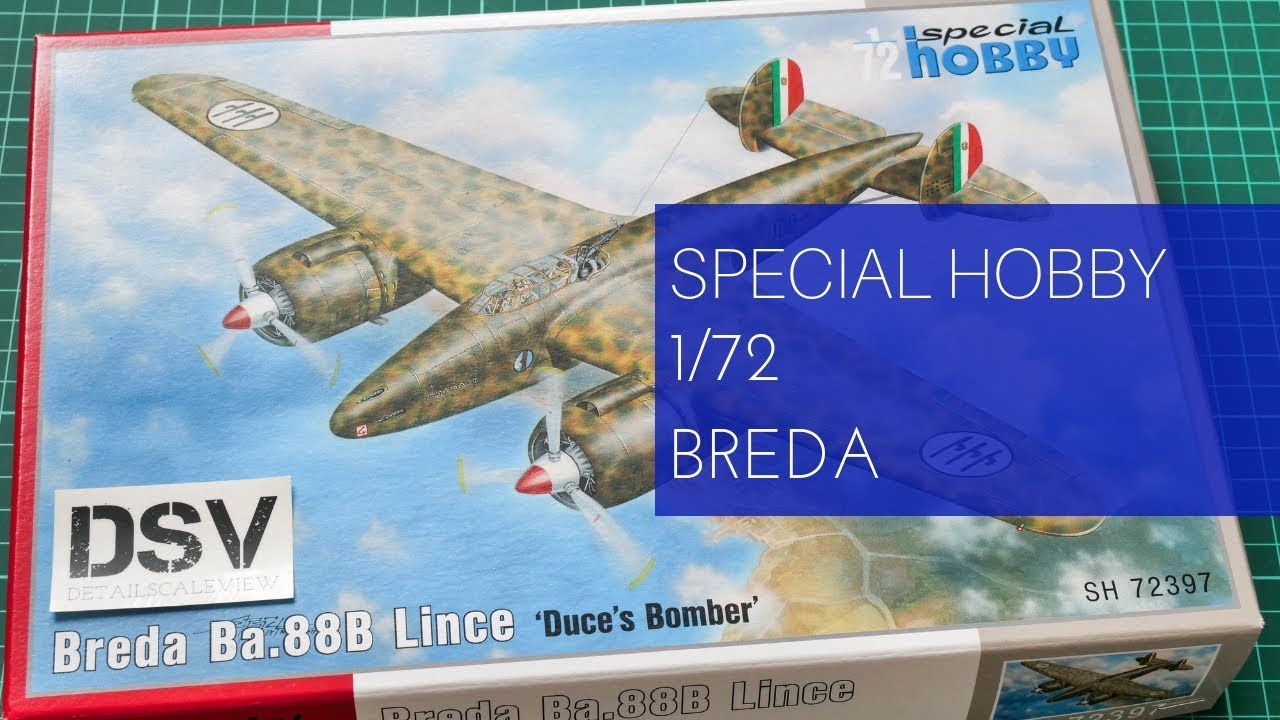 Special Hobby 1/72 Breda Ba.88B (SH72397) Review