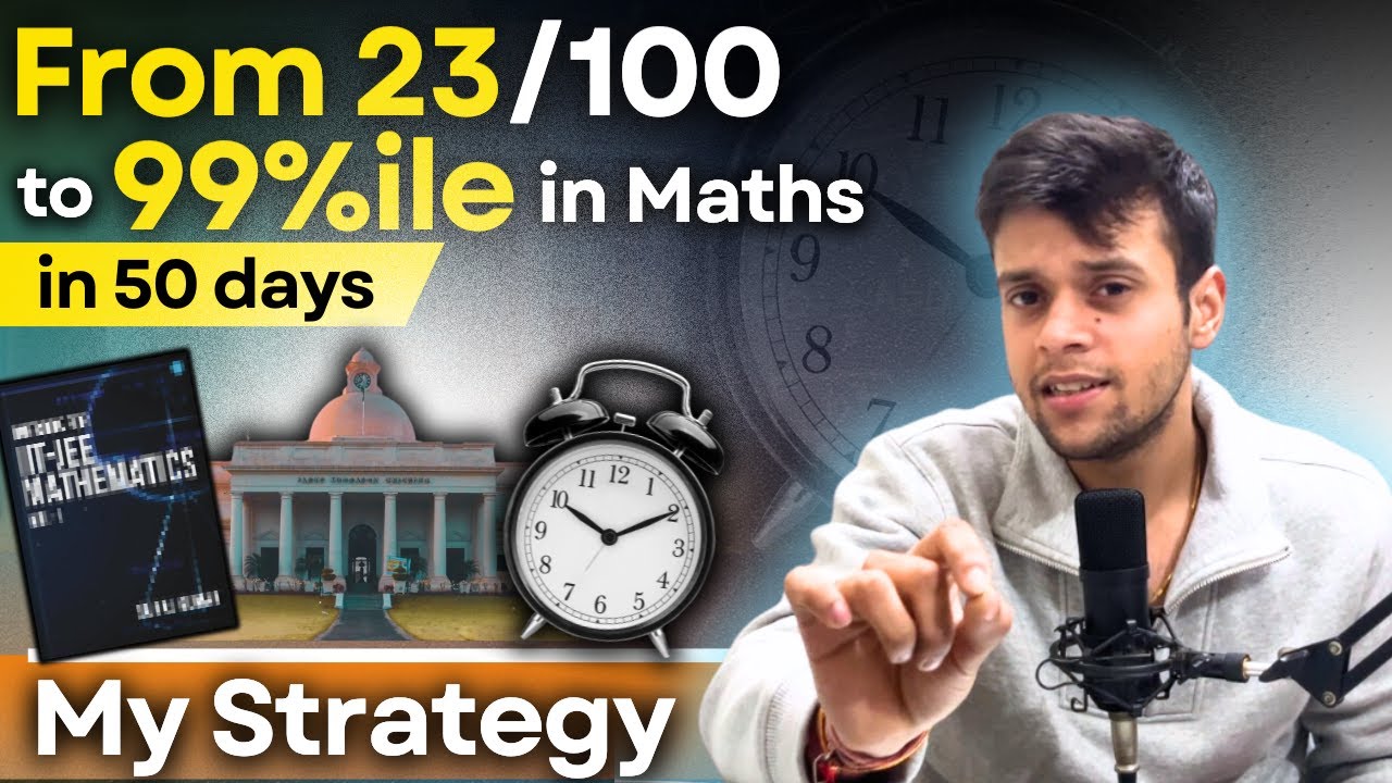 99%-ная стратегия по математике: JEE Main Апрель 2025🔥 #Jee #Jee2025 #Jeemain2025