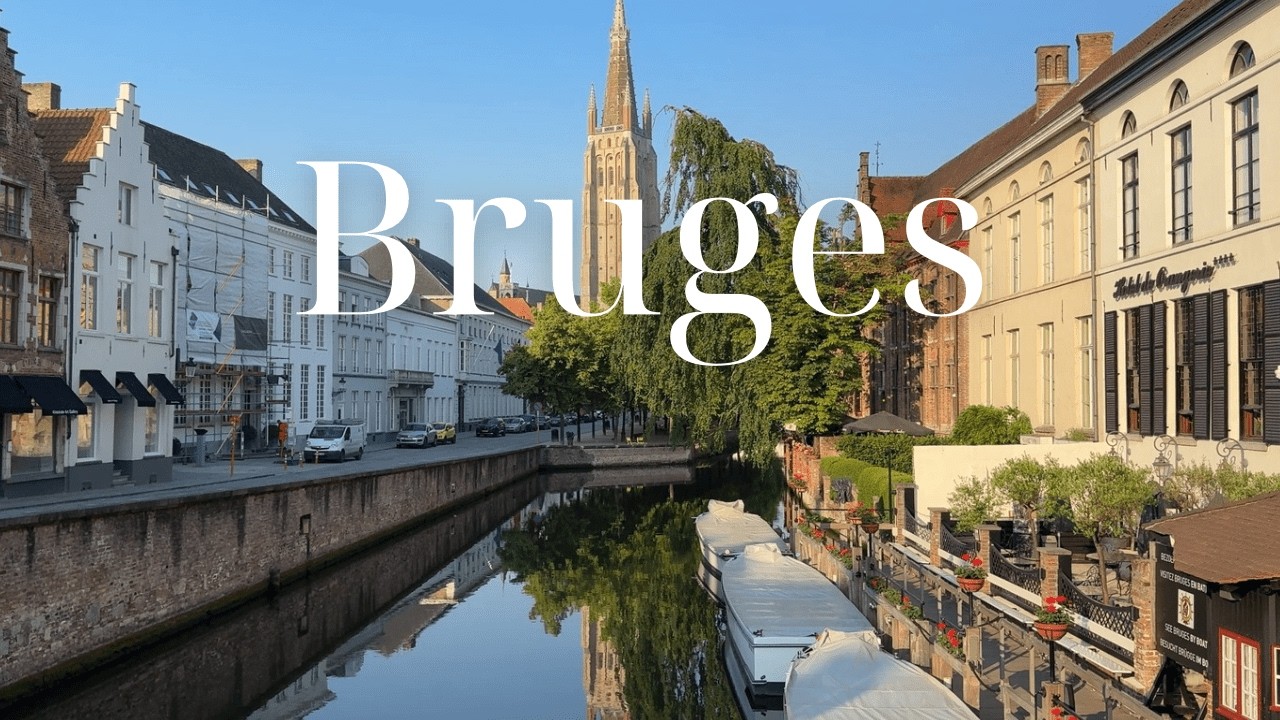 a trip to beautiful BRUGES, BELGIUM | beer, bridges, boats | summer | things to eat + do