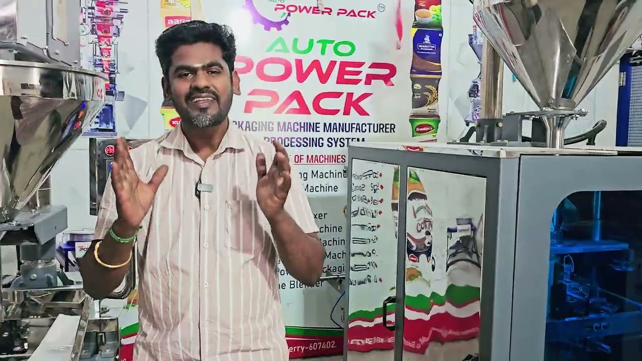 semi-automatic vertical auger powder filling machine | Auto power pack