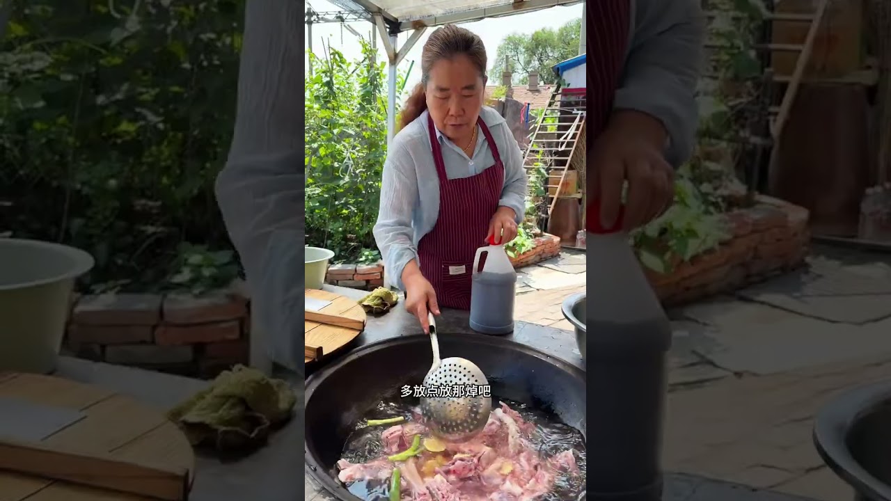 今天吃滋滋冒油的小羊排 这小味嘎嘎的！#记录我的农村生活
