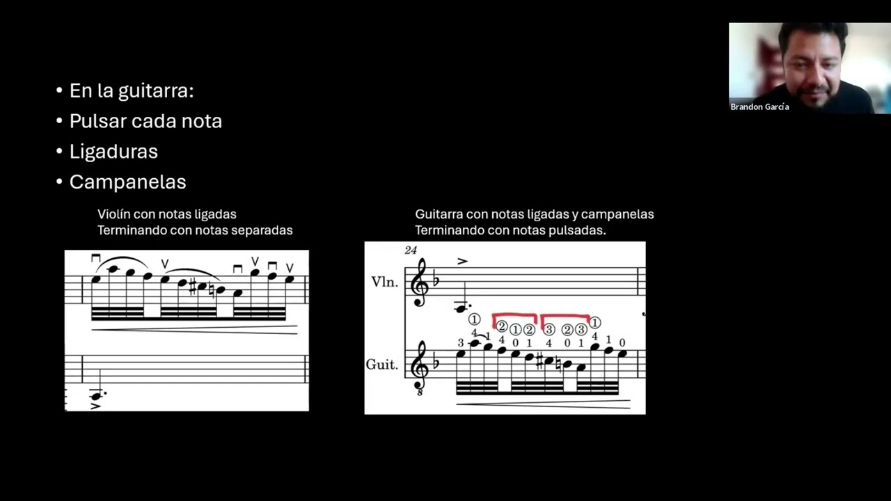 GARCIA: Transcripción de la Sonata K.10 de Domenico Scarlatti