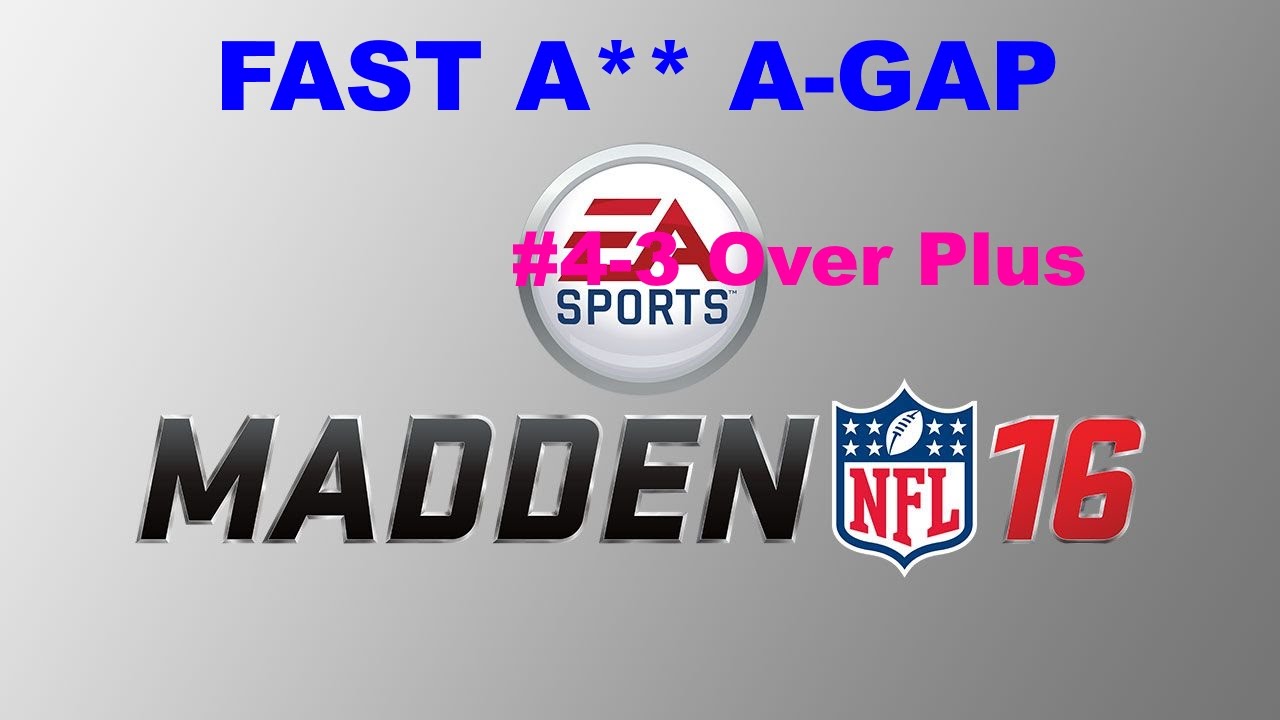 Madden 16 Nano Blitz: STUPID SCARY FAST A-Gap! 4-3 Over Plus! Madden 16 Defensive Tips