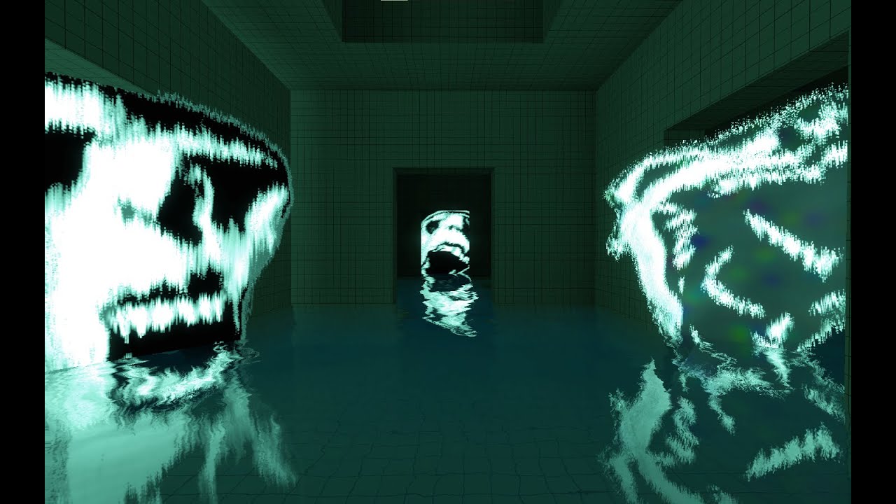If The Hunger Nextbot was in the Poolrooms... (Gmod Video)