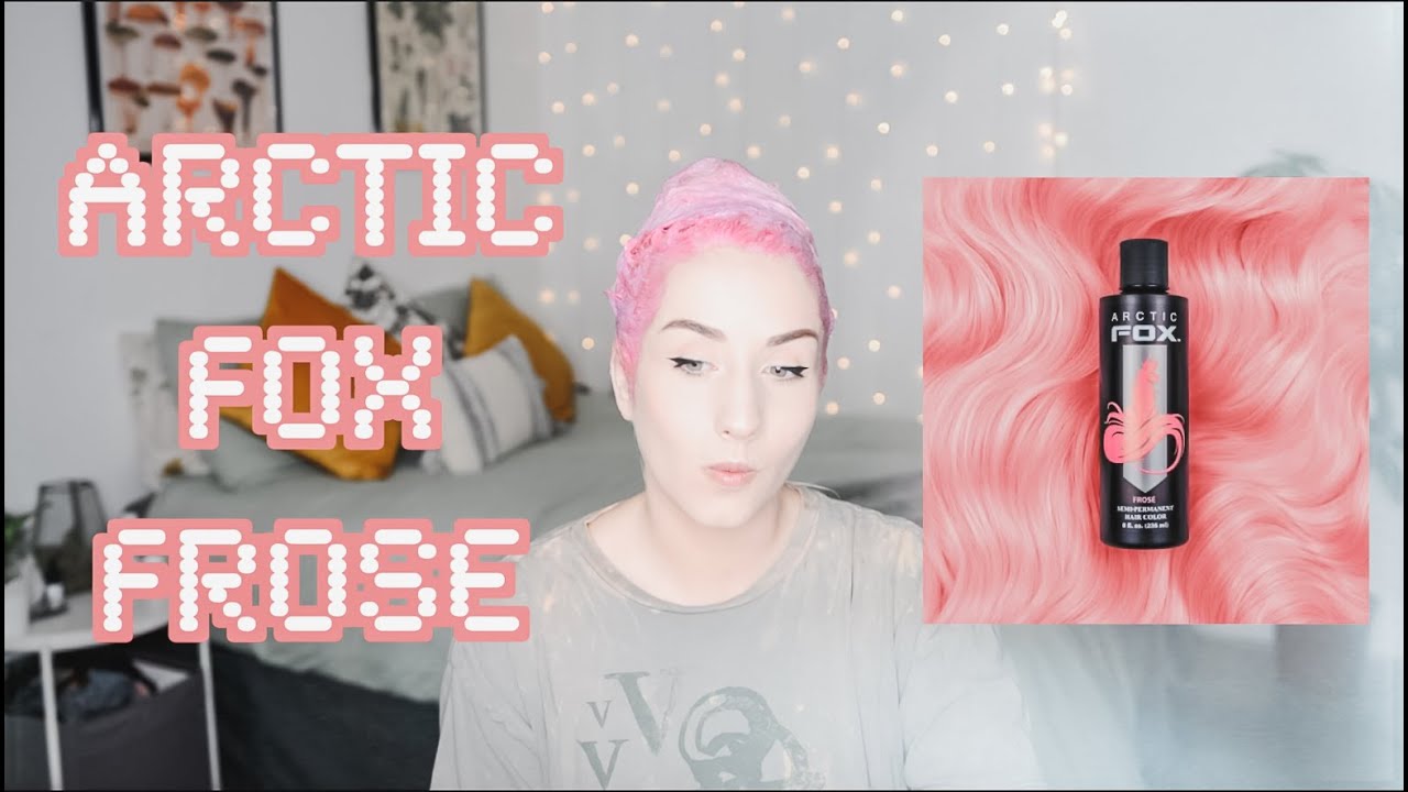 Arctic Fox Frose I Dying My Hair Pink at Home