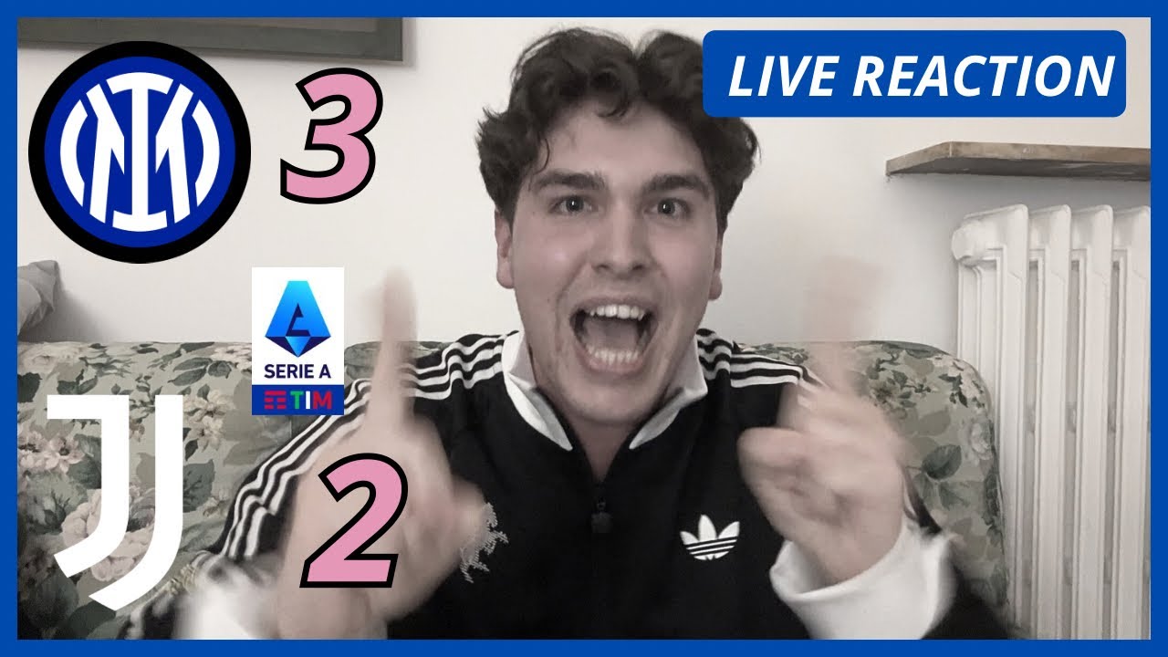 🤬 FURTO EPOCALE! VERGOGNA!!! INTER 3-2 JUVENTUS / LIVE REACTION TIFOSO JUVENTINO 