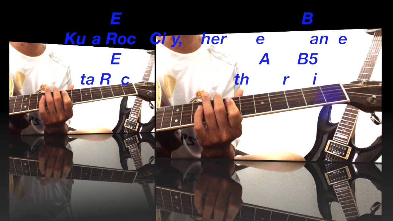 SID - Kuta rock City (cover  lyric,chord guitar)