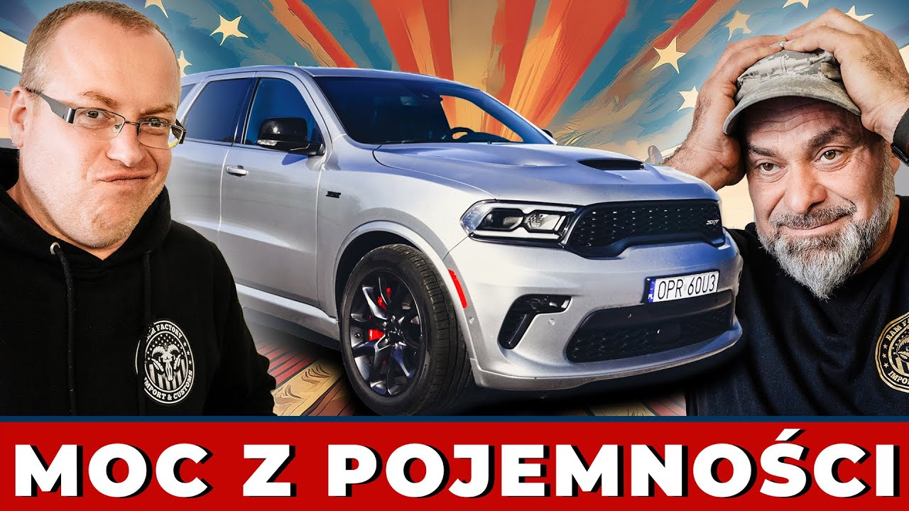 Świetnie WYGLĄDA i jeszcze lepiej JEŹDZI! Dodge Durango SRT 2021