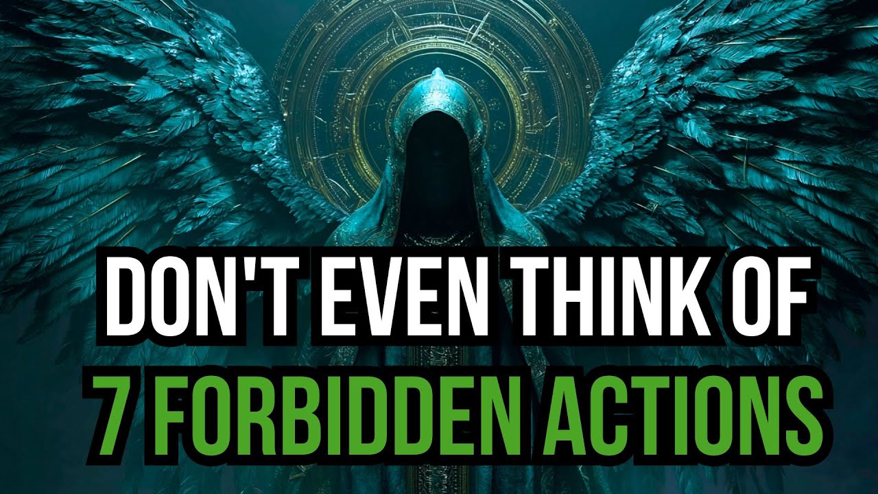 Chosen Ones: 7 Forbidden Actions You Must Avoid to Protect Your Energy & Divine Purpose
