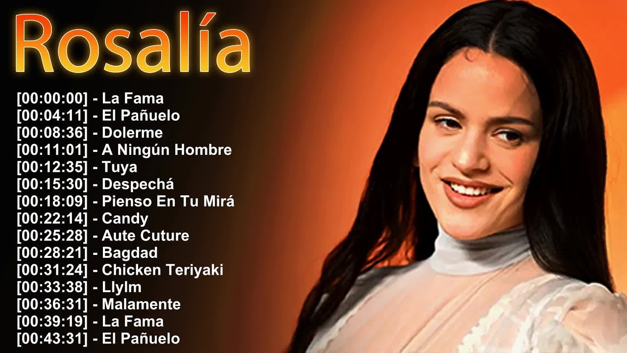Rosalía 🌹 Greatest Hits 2025 ✨ Full Album with Her Most Iconic & Bold Experimental Tracks