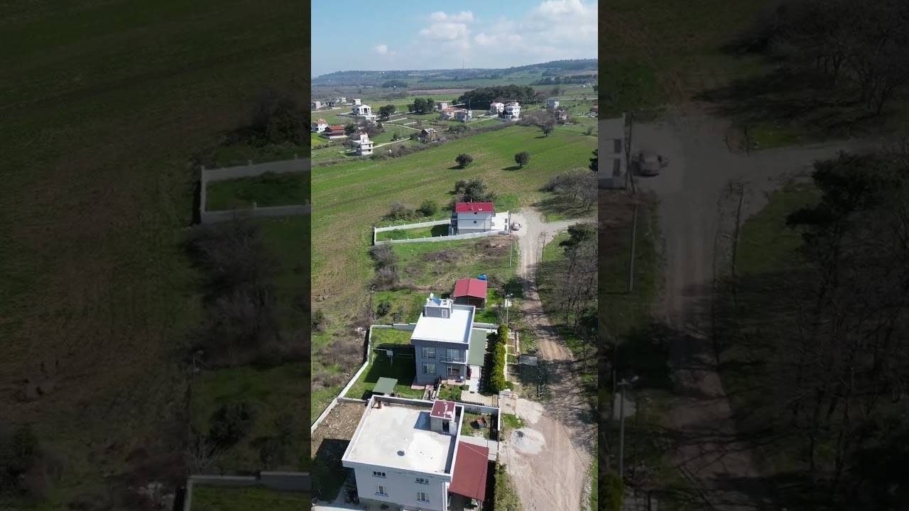&Ccedil;ANAKKALE/YAPILDAK SALTIK MAHALLESİ'NDE SATILIK M&Uuml;STAKİL DUBLEKS VİLLA