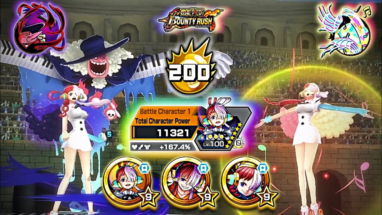【Keep These Buffs Coming, Make OPBR Great Again!!】 New Genesis Uta with [Uta Trio Medals] Showcase