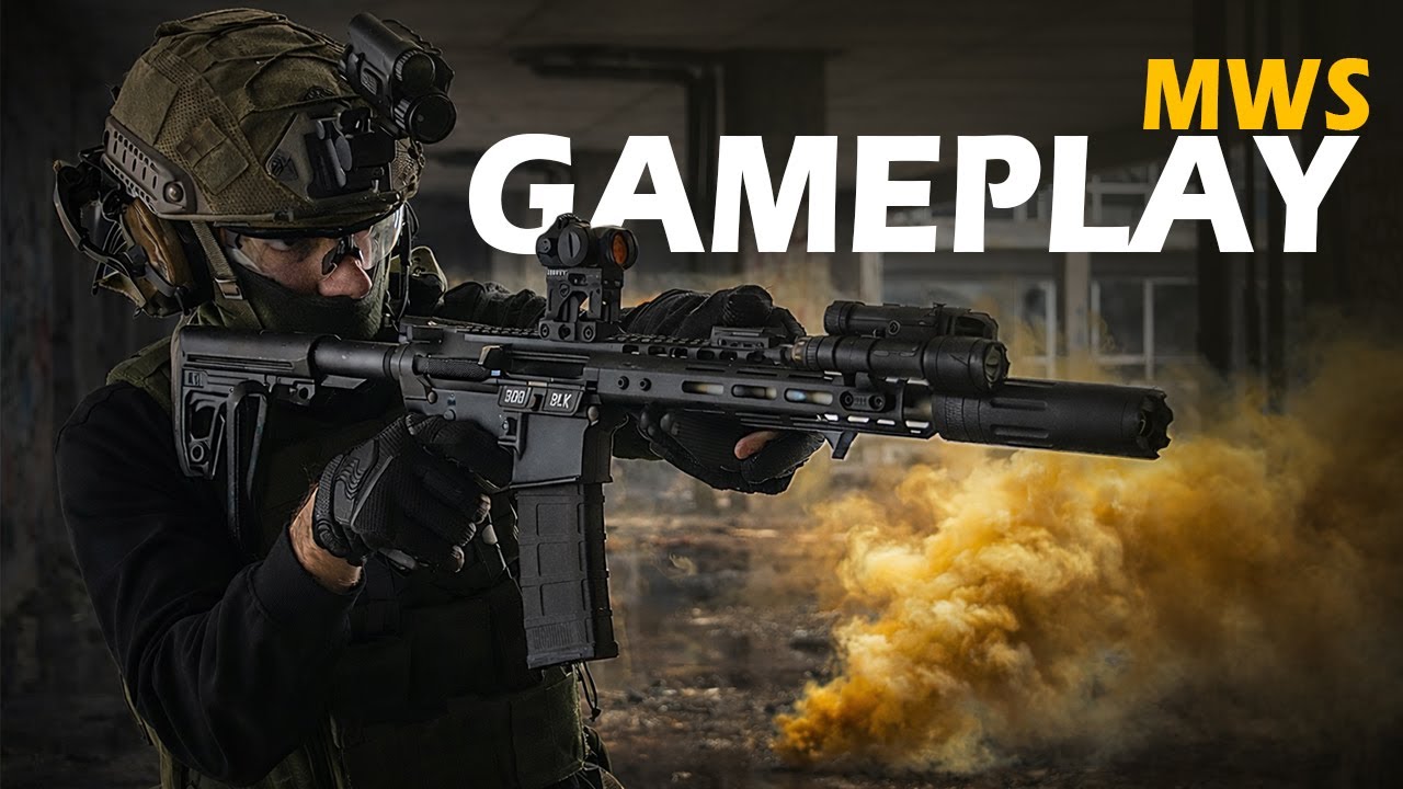 Первая игра с этой страйкбольной винтовкой GBBR! (Она просто бомба!) - Double Eagle Noveske MWS
