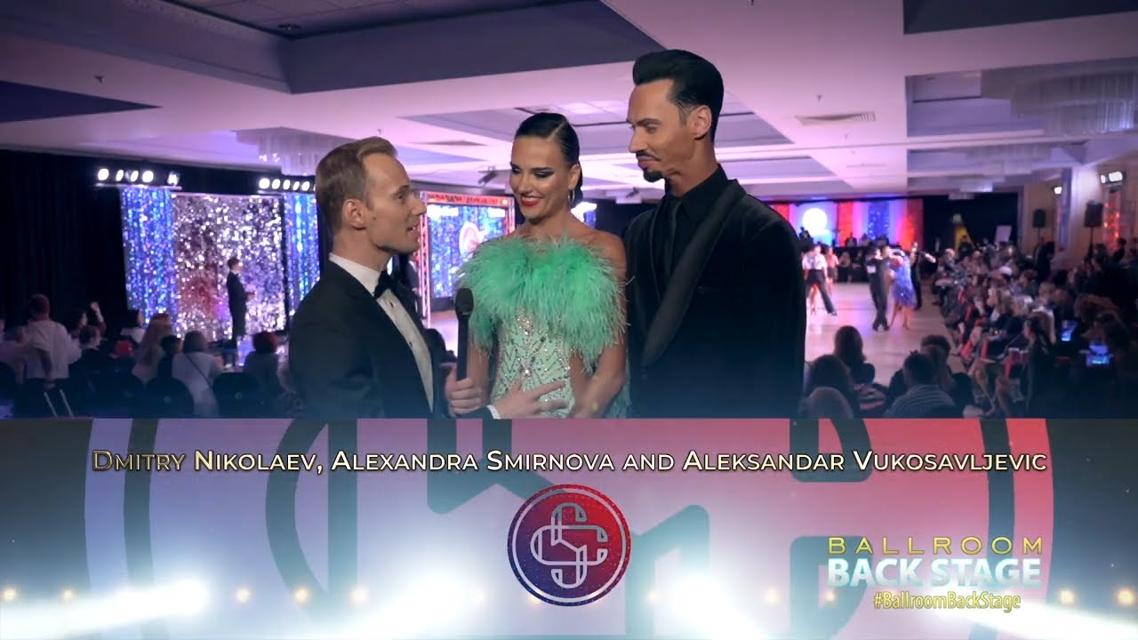 Aleksandar Vukosavljevic and Alexandra Smirnova / American Smooth Professional Final Interview
