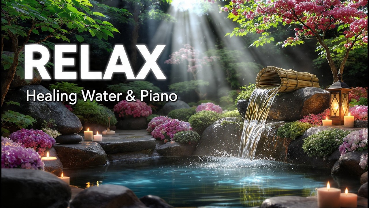 Deep Sleep Music with Soothing Piano & Calm Night Ambience | Insomnia Relief