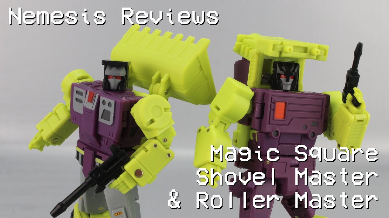 Nemesis Reviews Magic Square MS-B37 & B38 Shovel Master & Roller Master