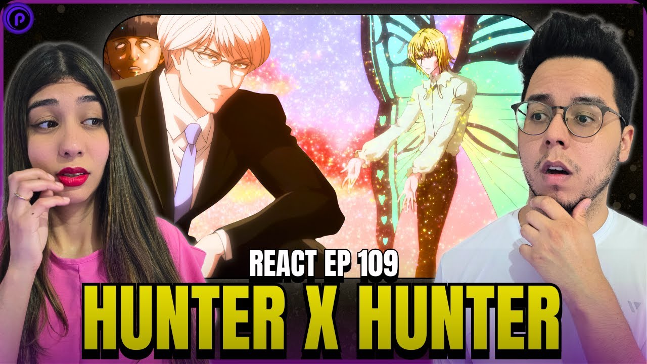 CHEGOU O DIA DA SELEÇÃO! REACT HUNTER X HUNTER EP 109 DUBLADO