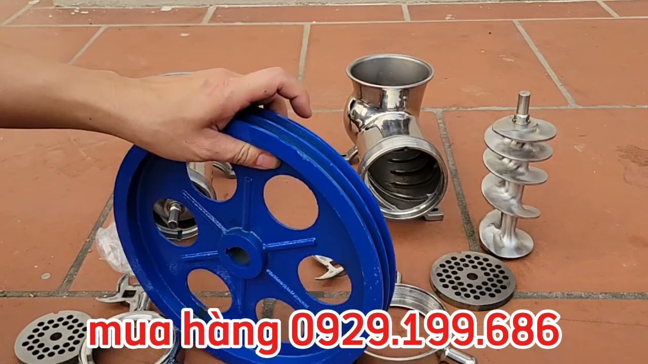 Cối xay cá,cối xay cua đồng,cối xay ốc,cối đùn cám viên,cối xay chả cá 22 và 32 inox