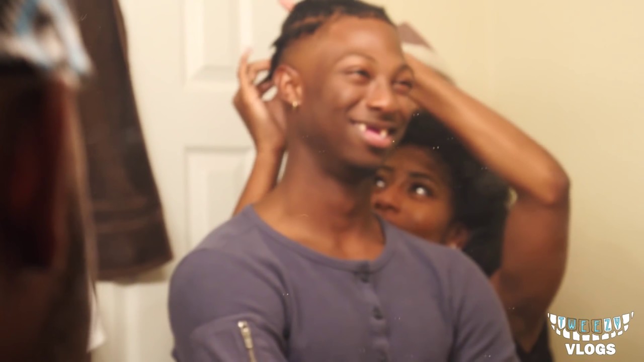 Tweezy Has A Roast Battle While Getting His Hair Done