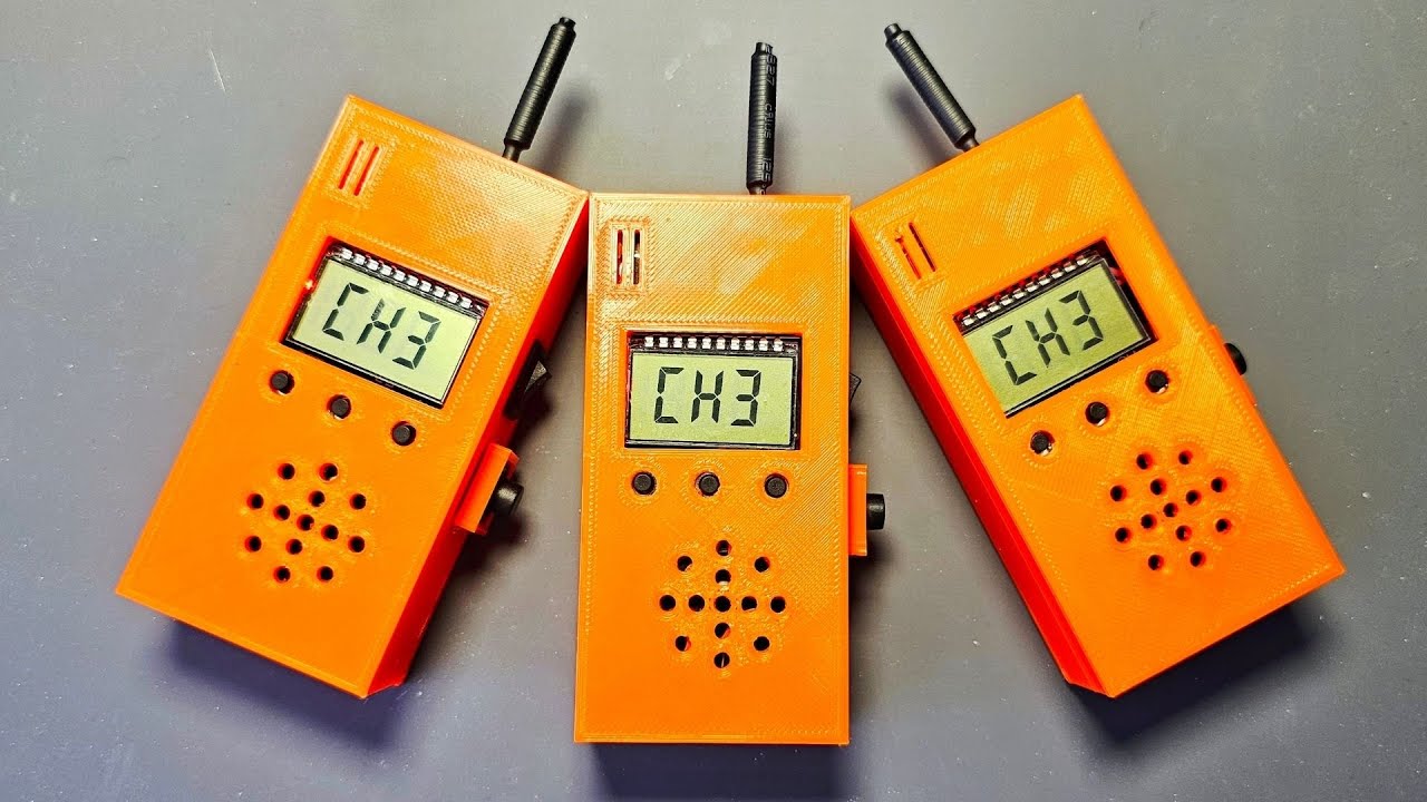 Без SIM-карты, без Wi-Fi — только радиоволны! (7-канальная рация своими руками)