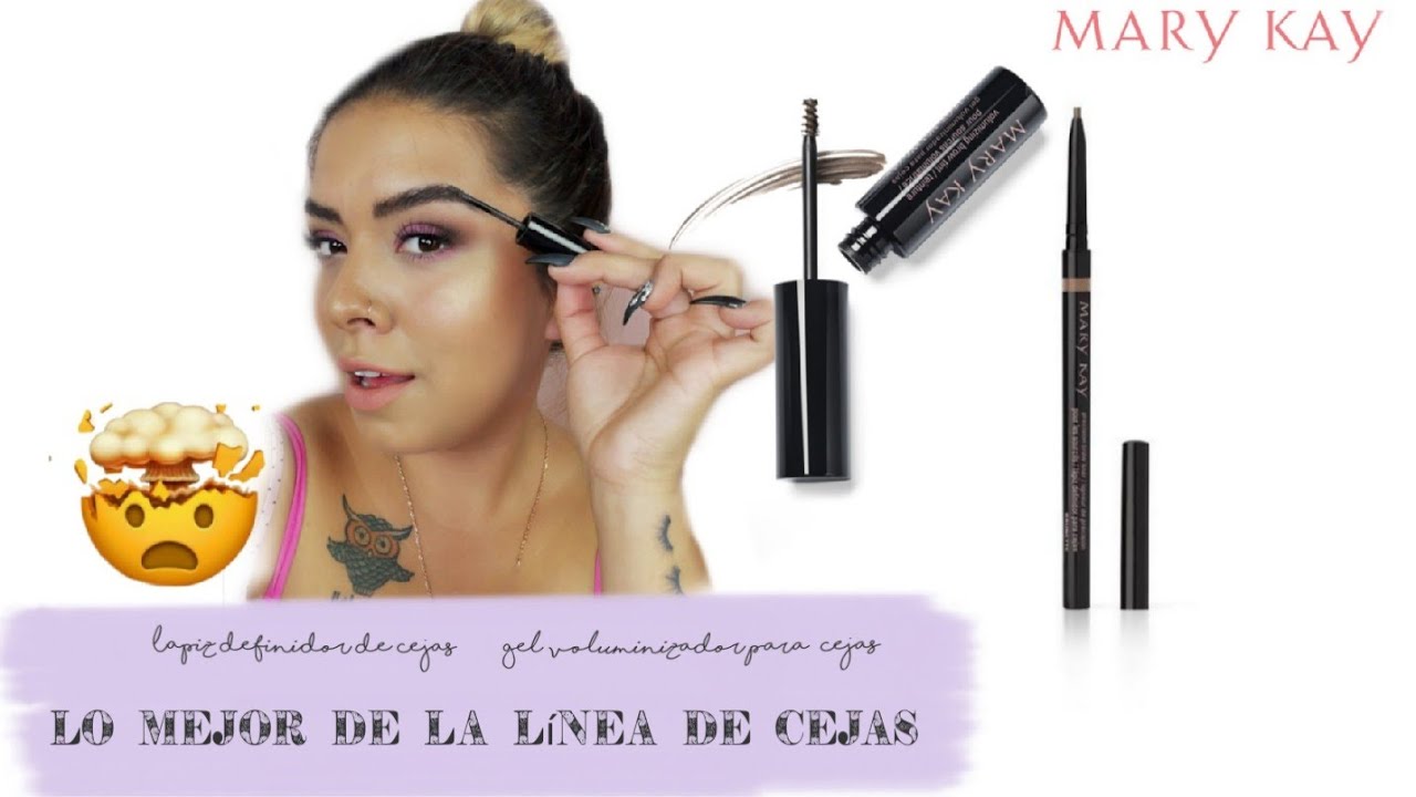 Lápiz definidor & Gel voluminizador para cejas! Se la voló Mary Kay con esto!!! 😳😵
