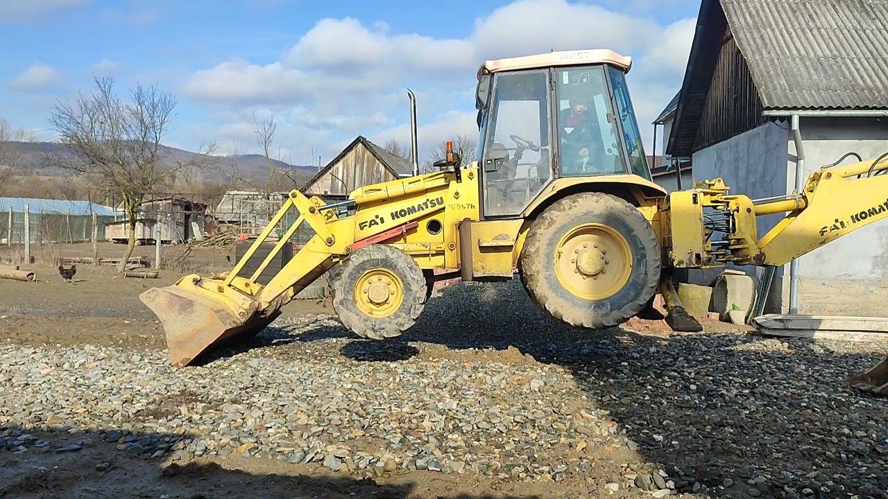 Buldoexcavator Fai Komatsu WB97R