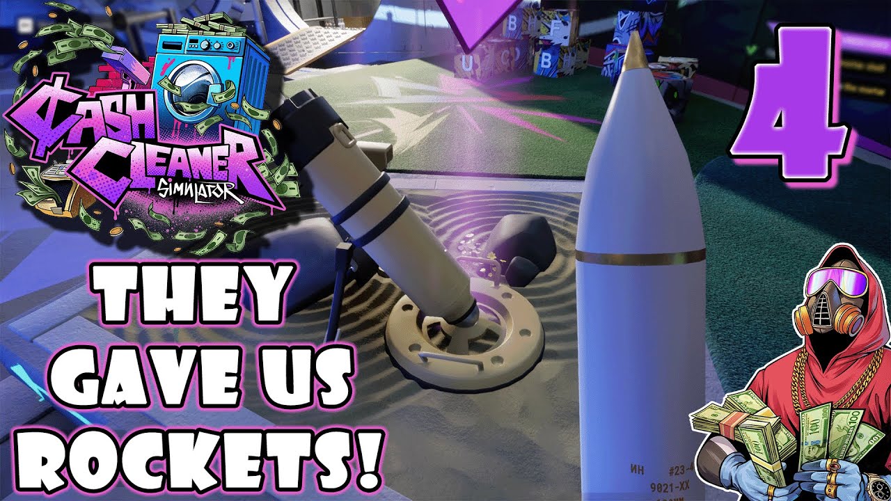 WE'RE CLEANING ROCKETS NOW? - CASH CLEANER SIMULATOR