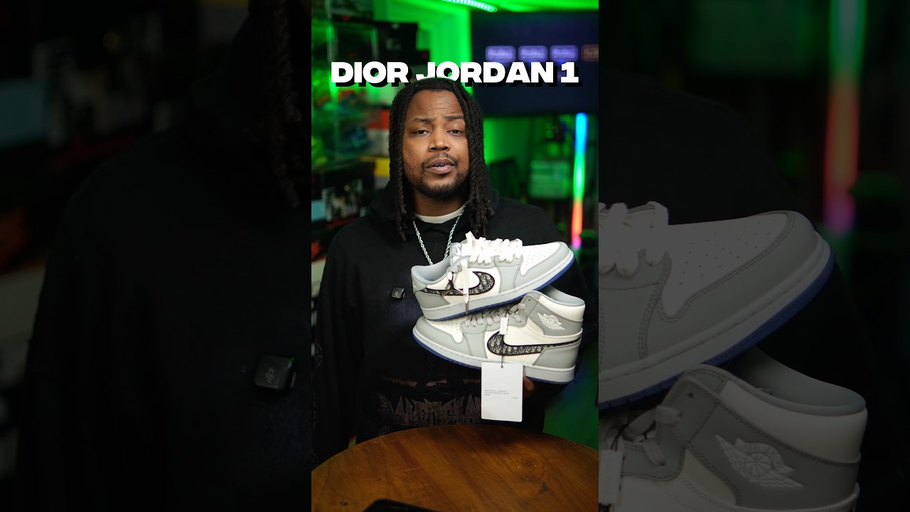 Air Jordan 1 Dior Lows or Highs ? 