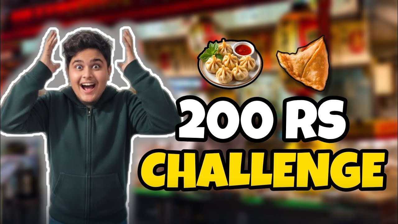 200 Rs Food Challenge – Dekho Kya Ho Gaya 😲