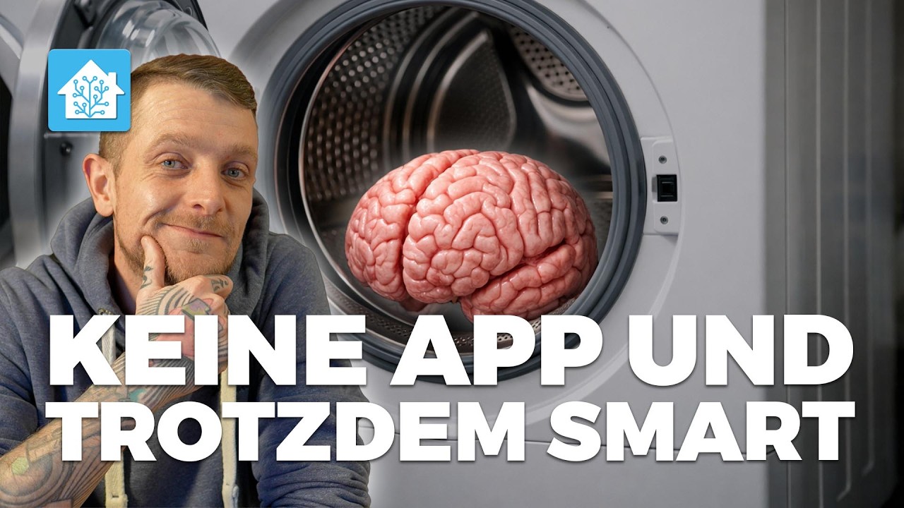 Waschmaschine, Trockner, Spülmaschine ohne Kosten und Aufwand smart machen (Home Assistant)