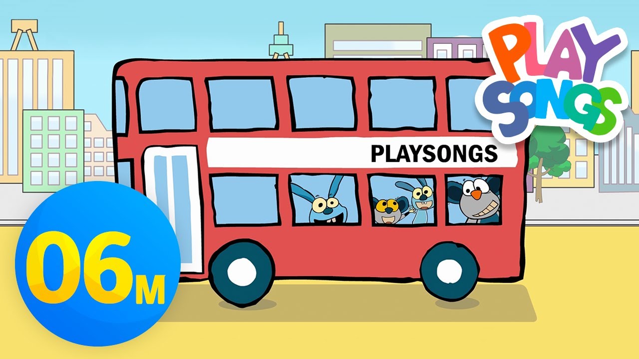 Fun Bus 🚌 + More Nursery Rhymes & Kids Songs | Playsongs