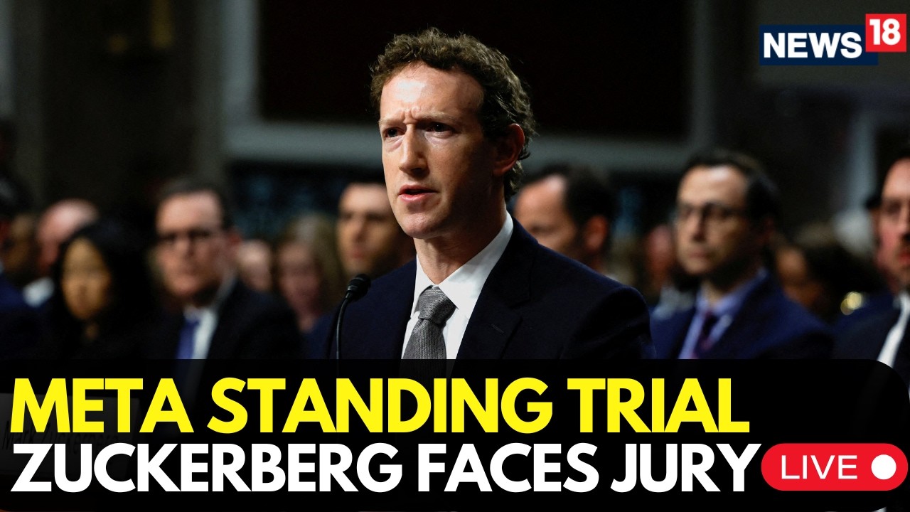 WATCH LIVE NOW: Meta CEO Mark Zuckerberg Faces Jury in Landmark Trial | Facebook | Social Media