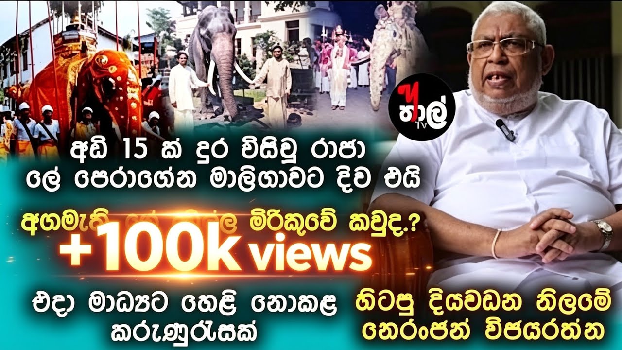 Neranjan wijayarathna | diyawadana nilame sri dalada |  රාජ ඇතා ලේ පෙරාගෙන මහනුවර නගරය මැදින් මා...