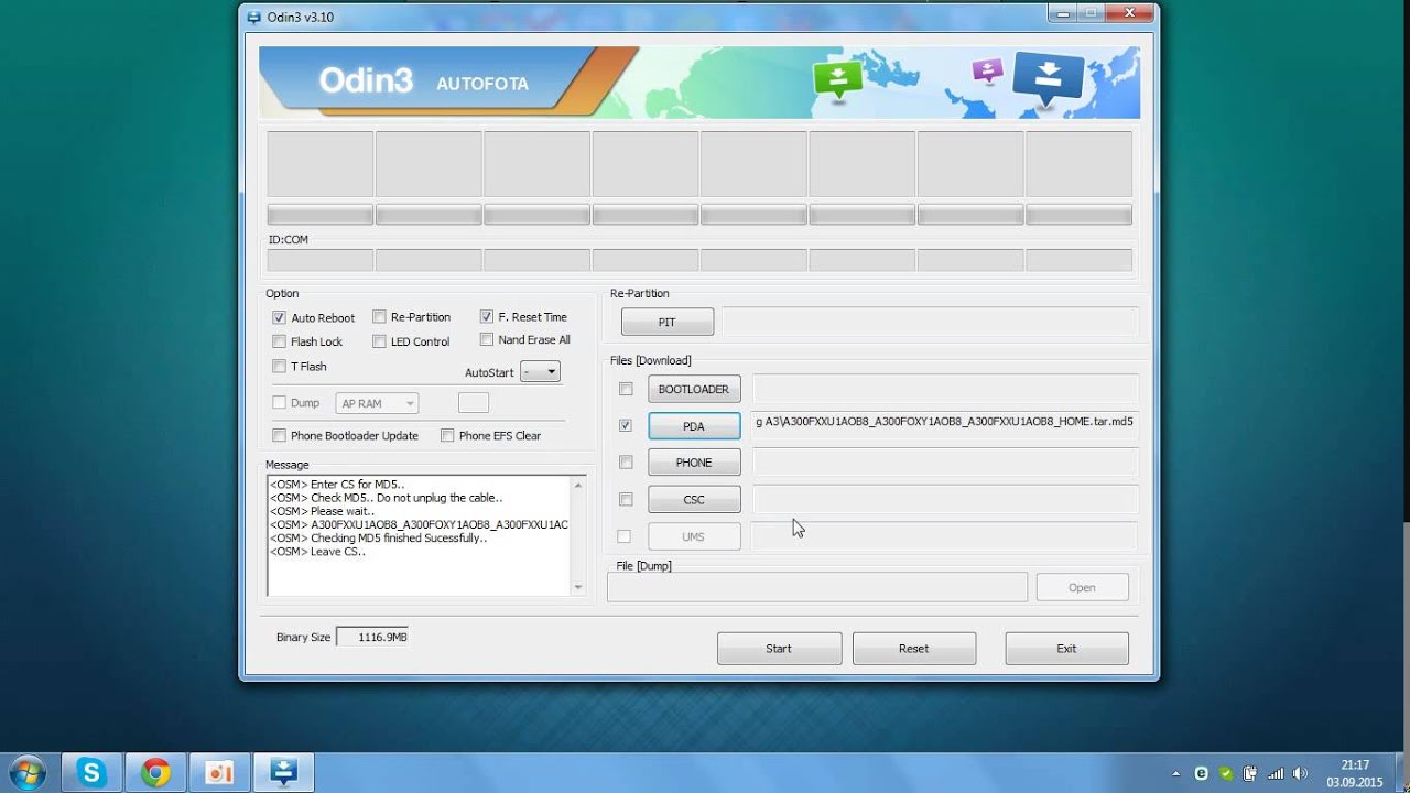 Прошивка программой ODIN. Как прошить Одином?