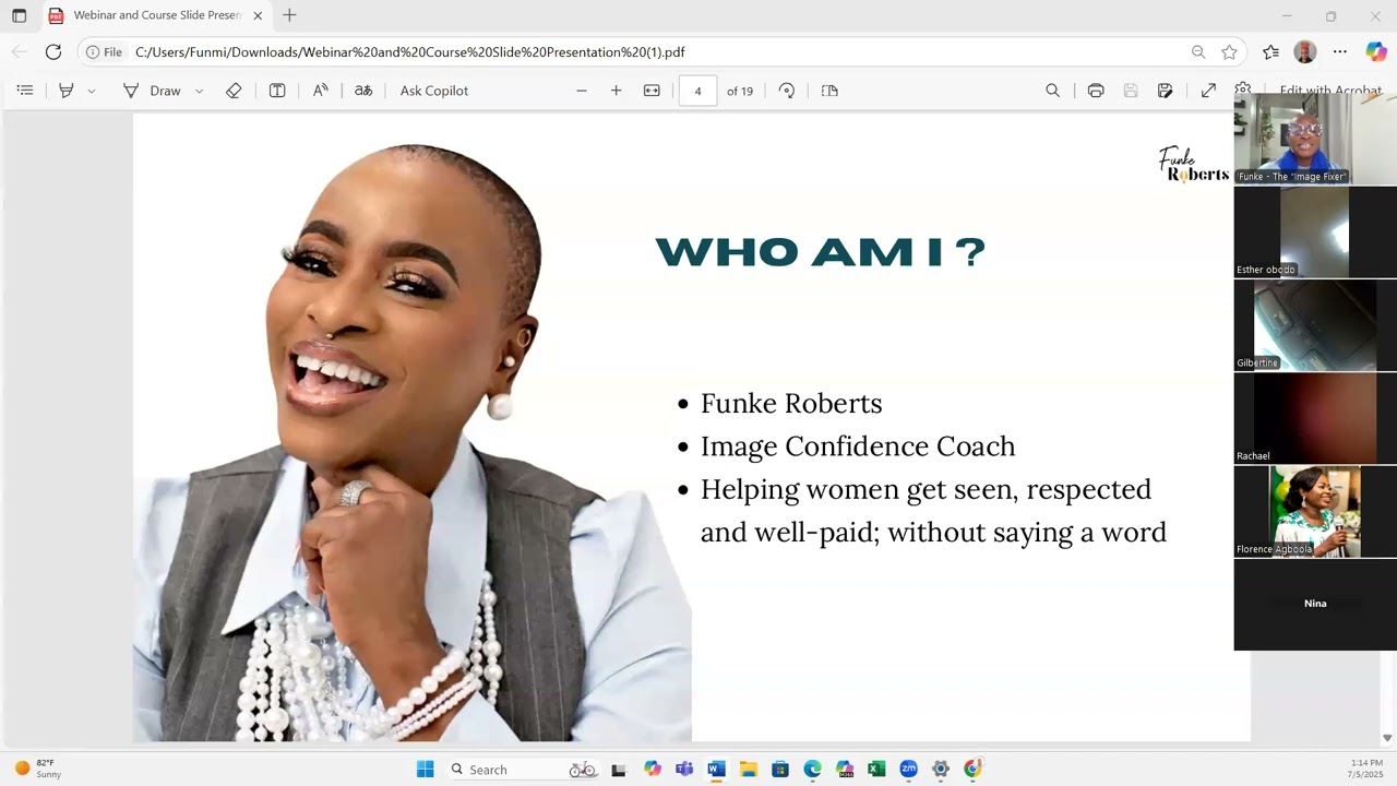 Your Image Is Your Power  (Webinar Replay)