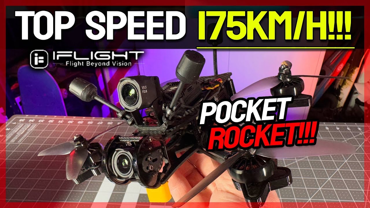 TOP SPEED 175KM!!! - iFlight AOS 4 V5 Fpv Freestyle Drone - FULL REVIEW 🚨