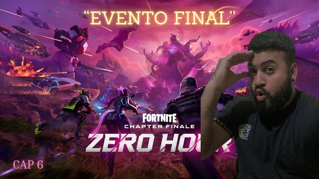 REACCIONANDO EVENTO FINAL CON @Cone0514 | FORTNITE - HORA CERO CAP 6 (+ trailer cap 7)