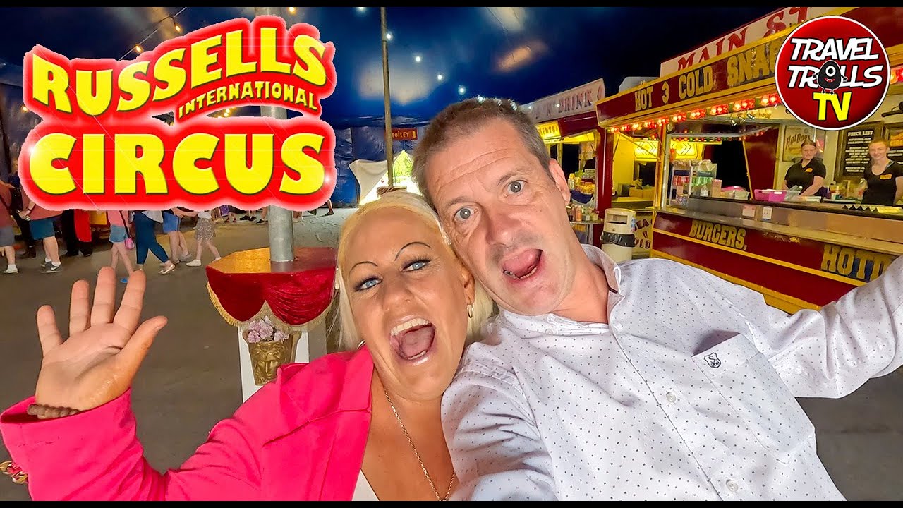 Dan Performs On Stage At Russells International Circus