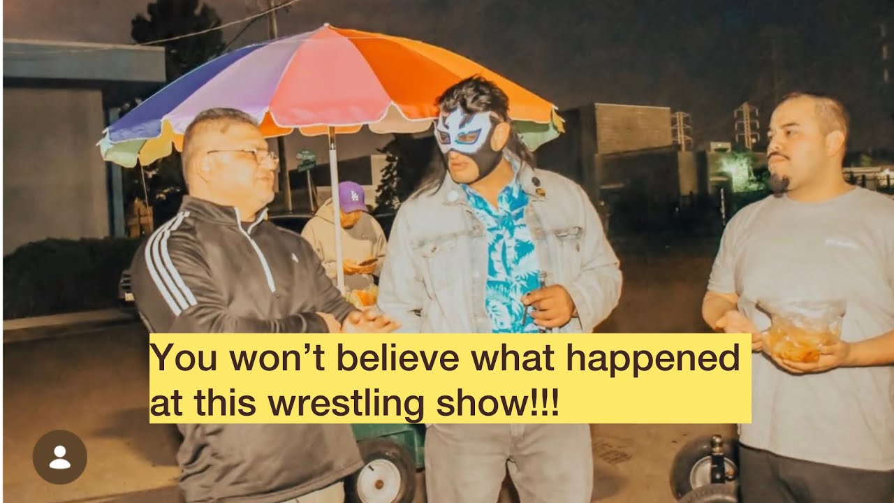 Pro wrestling Vlog: You won’t believe what happened at this wrestling show!￼