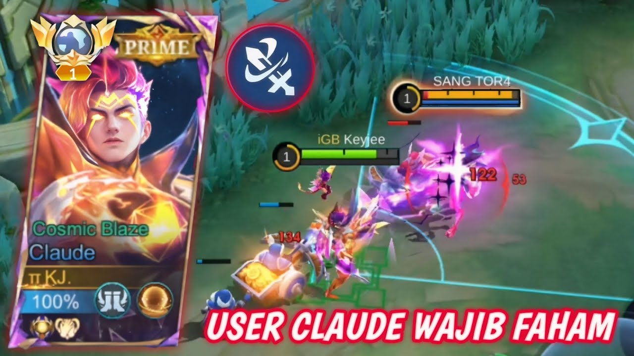 UPDATE! TIPS & TUTORIAL LANING, FAST FARMING, ROTASI CLAUDE TERBARU! TOP GLOBAL CLAUDE - MLBB
