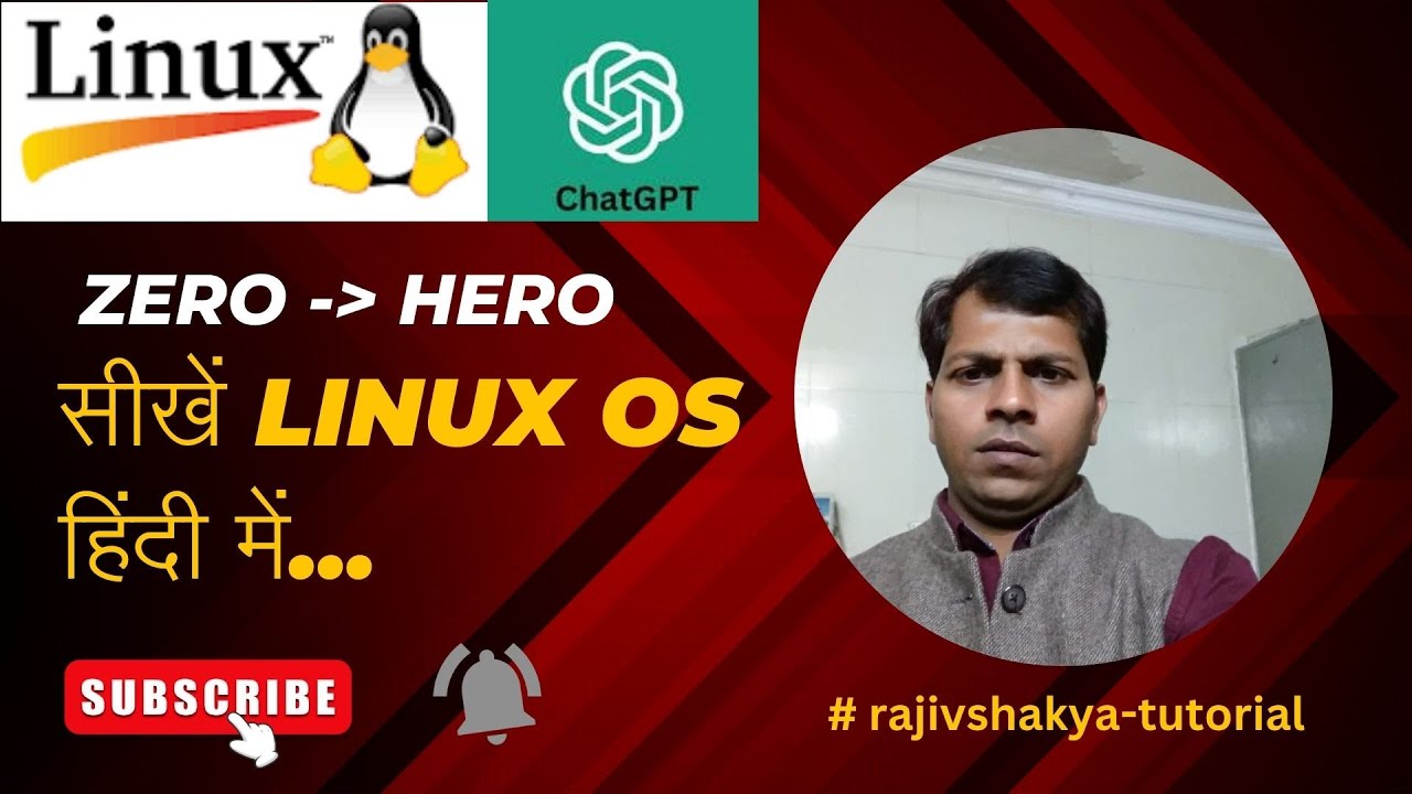 Complete Linux Course in Hindi| Beginner to Advanced |  Full Tutorial Step-by-Step #linuxinhindi