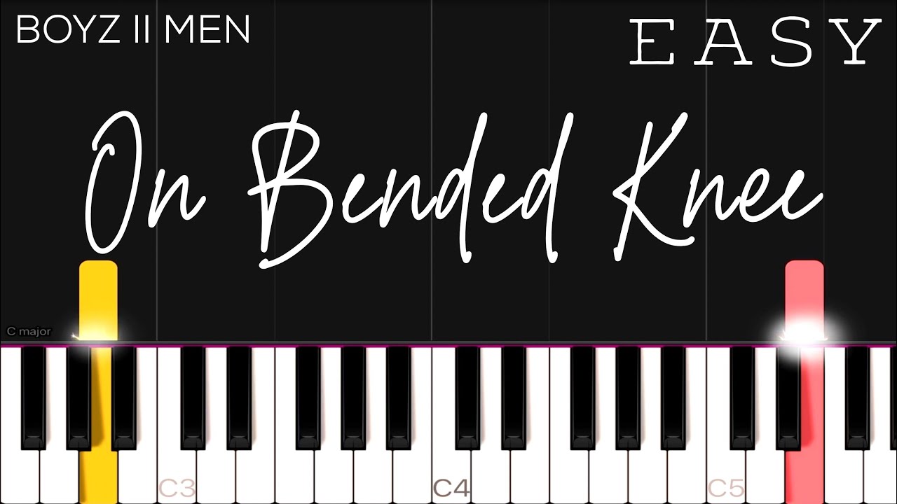Boyz II Men - On Bended Knee | EASY Piano Tutorial