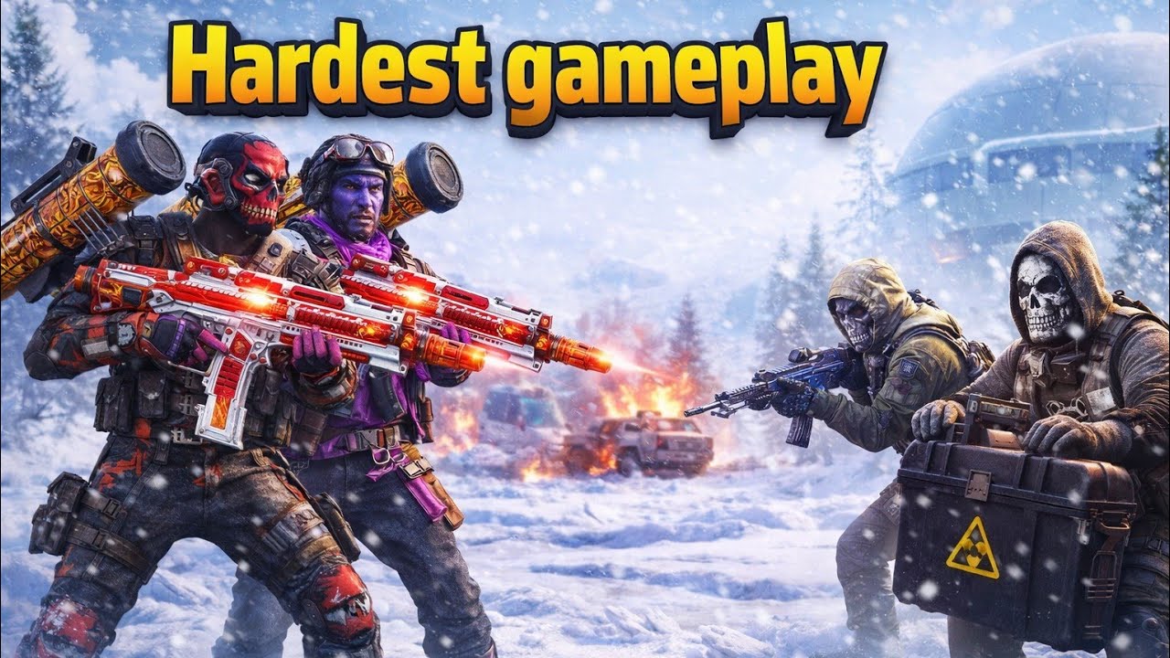 Codm Battle royale Hardest gameplay with Duo squad and my AK117 and smrs Launcher