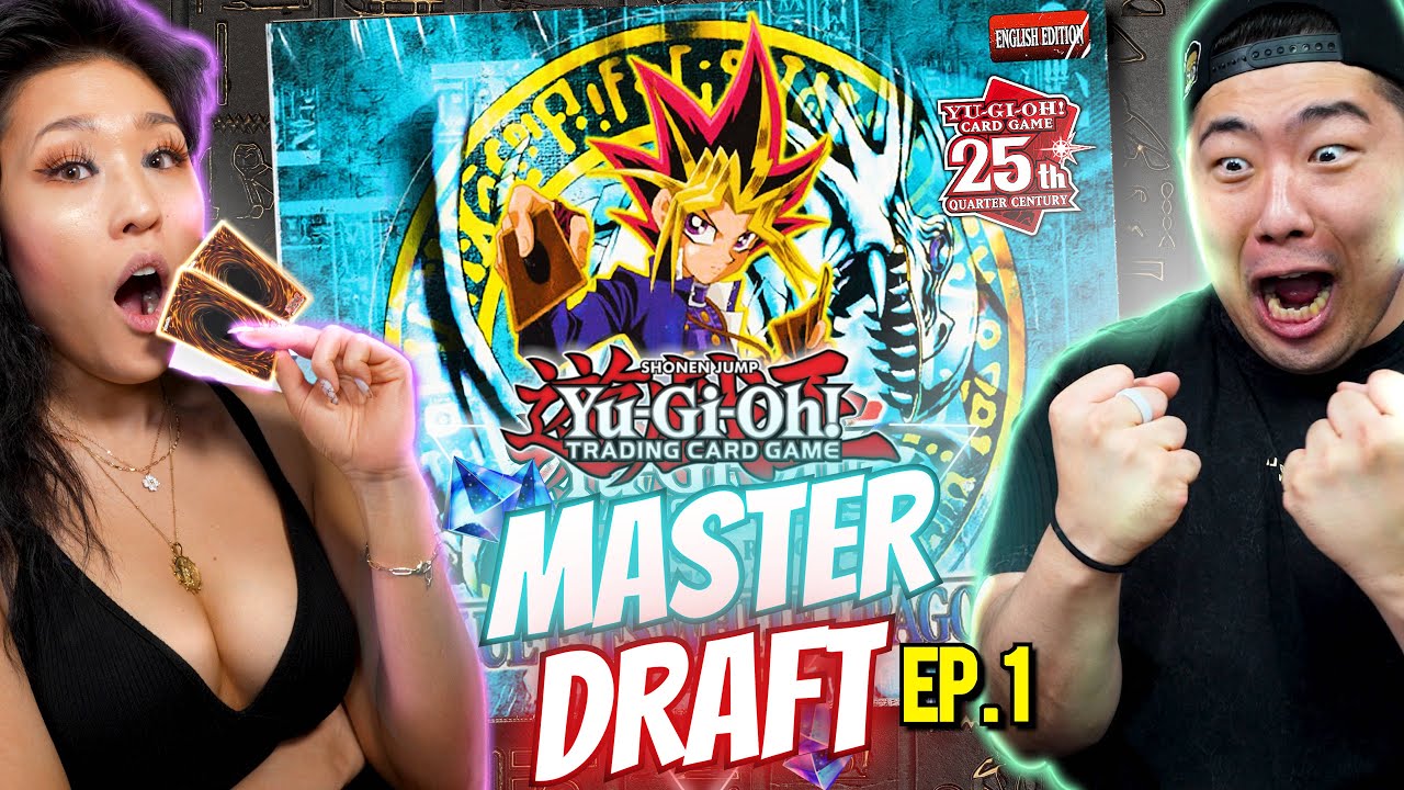 We OPEN and DUEL with the OLDEST CARDS! Yu-Gi-Oh Master Draft EP1 (Legend of Blue-Eyes White Dragon)