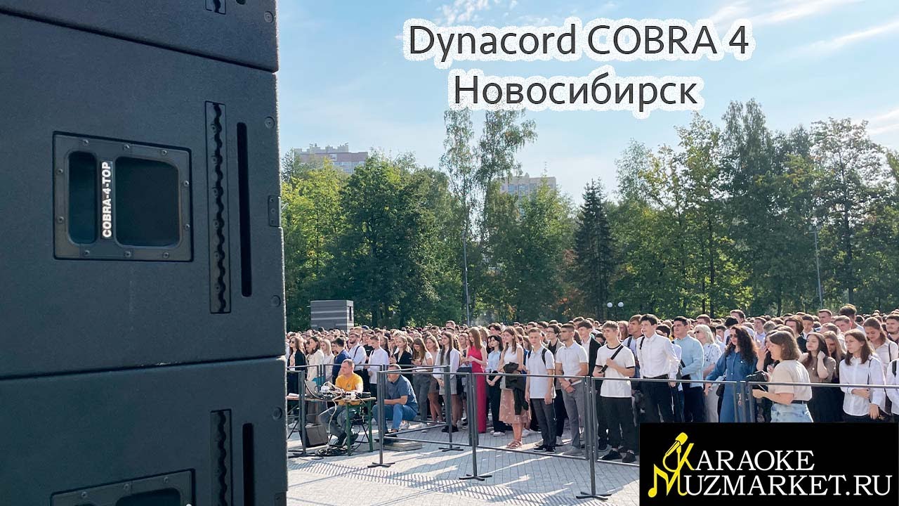 Dynacord Cobra 4 Новосибирск 1 сентября 2022