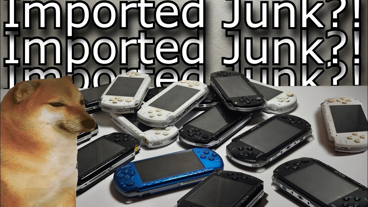 I Bought Junk PSPs From Japan… Instant Regret?