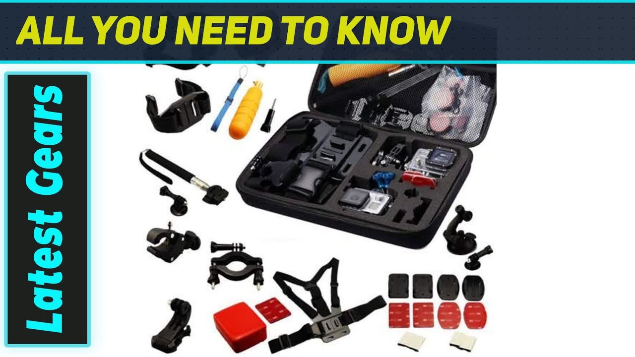 Комплект Navitech 30-в-1: лучший набор аксессуаров для экшн-камеры AKASO Brave 6!