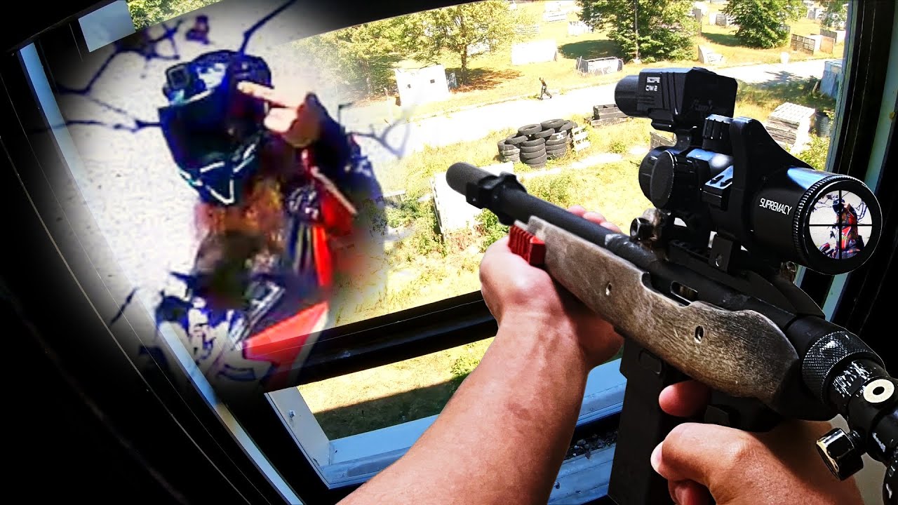 ПЕЙНТБОЛЬНАЯ ВОЙНА, РАЗОЗЛИВ ВРАГА!! Magfed Paintball