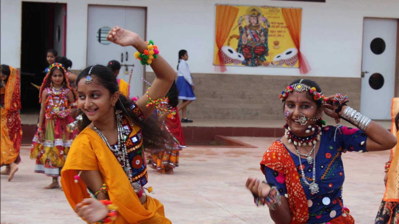 Happy Navratri - Mom's School Madhapar