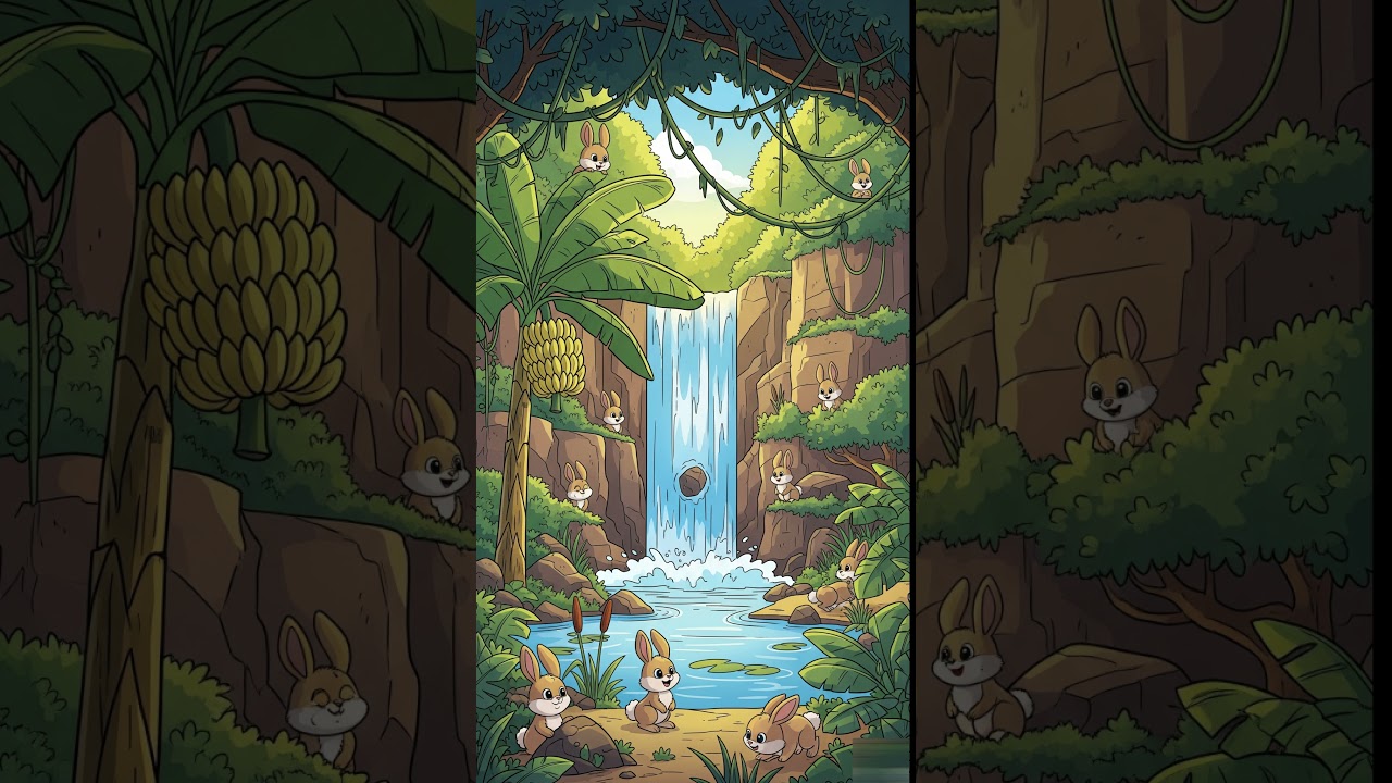 Can You Find the Bunny? 🐰👀 | Fun Game for Kids #shorts